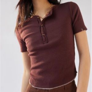 Urban outfitters 
BDG Harvey Henley Tee